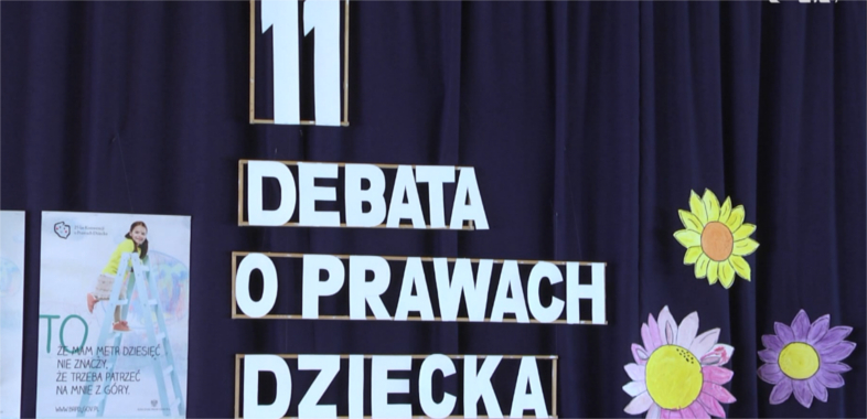 Debata o prawach dziecka w Szkole Podstawowej nr 10